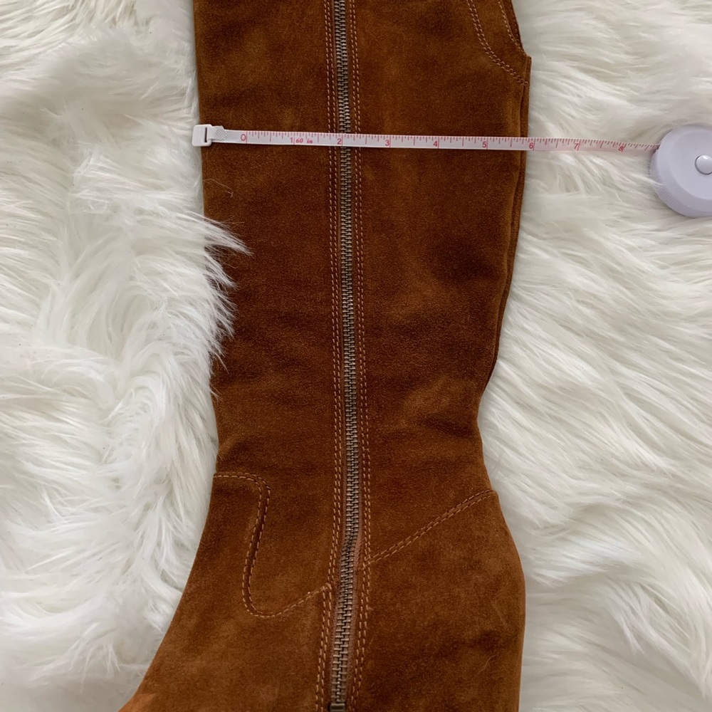 Johnston & Murphy Rebecca Suede Wedge Boots - Picture 6 of 7